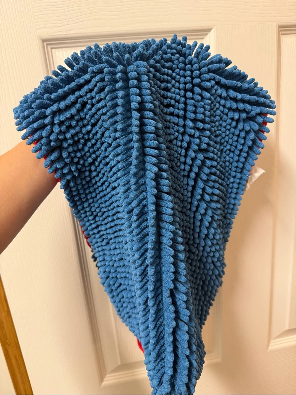 Blue Dog Bath & Dry Microfiber Chenille Towel - SoggyDoggy